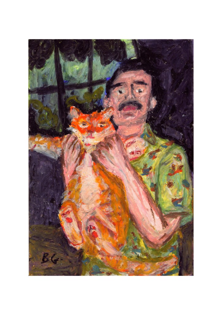Man & Cat